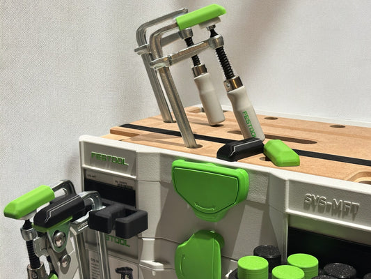 Schutzkappen für Festool Zwingen FS-HZ und FSZ | Schraubzwingen | Schutzkappen | Jaw Protection | Clamp Protection | clamp protectors